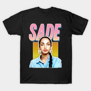 Sade / Retro 80s Style Fan Design T-Shirt